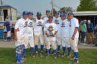 Baseball vs Babson  Wheaton College Baseball players celebrate their victory over Babson to win the NEWMAC Championship for the third year in a row. - (Photo by Keith Nordstrom) : Wheaton, baseball, NEWMAC